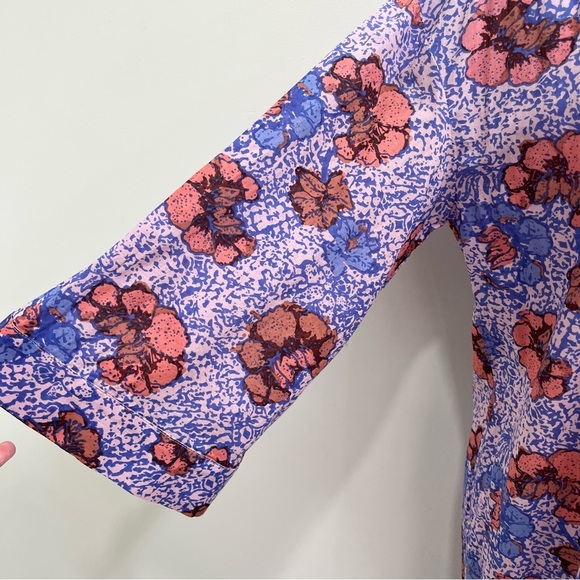 Cleobella Zoya Duster Kimono Organic Cotton Boho Artsy Womens Open Front XS SM - Picture 6 of 15